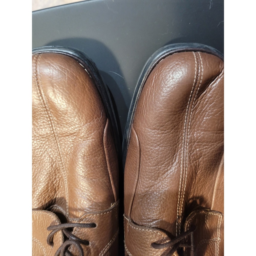 Belvedere Baybridge‎ Mens Brown Leather Lace Up Oxford Dress Shoes Size 13D - Picture 10 of 11